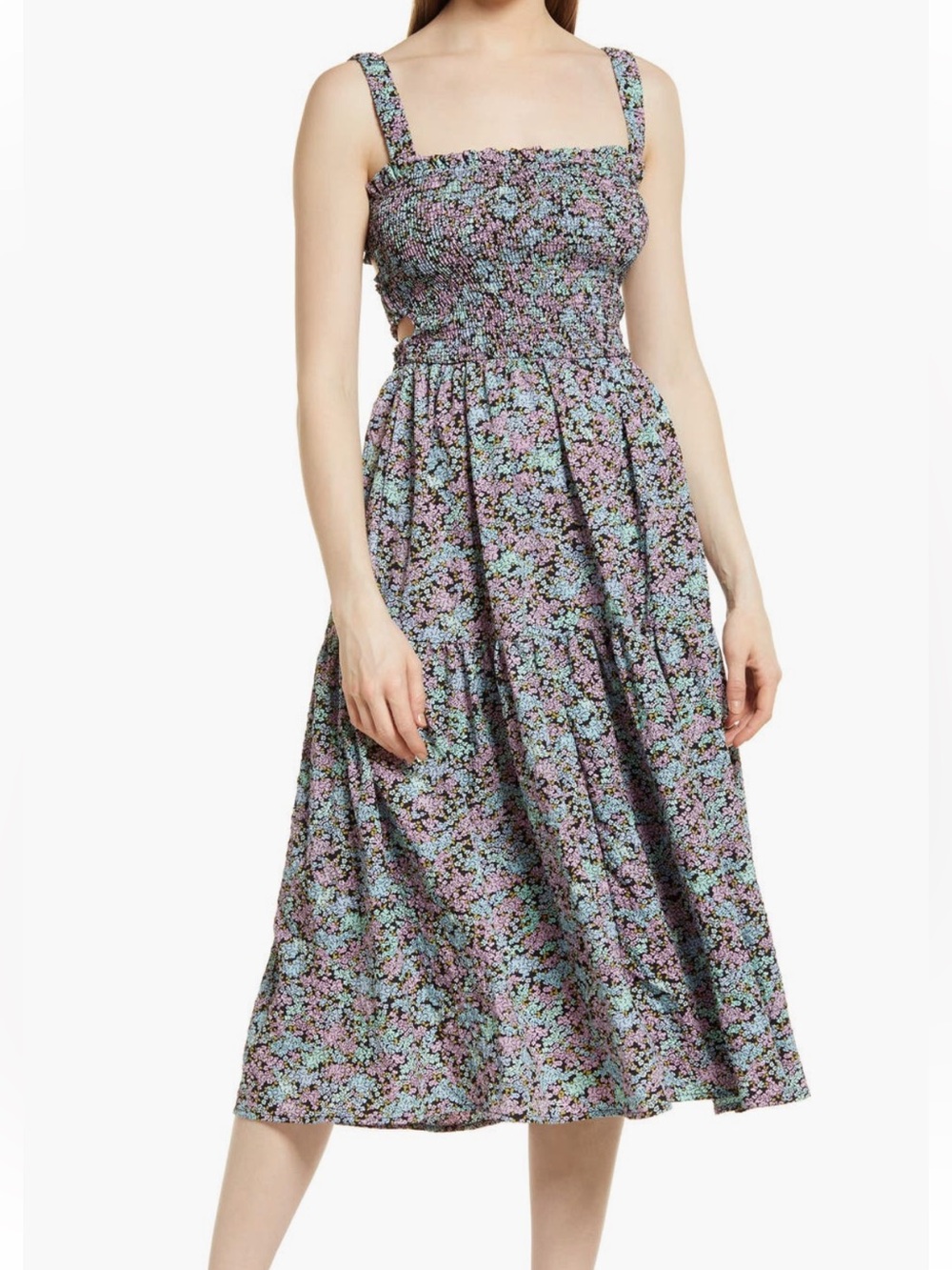 Pre-Owned. Vero Moda Mollie Sleeveless Midi Dress. Great Condition. - Picture 4 of 16